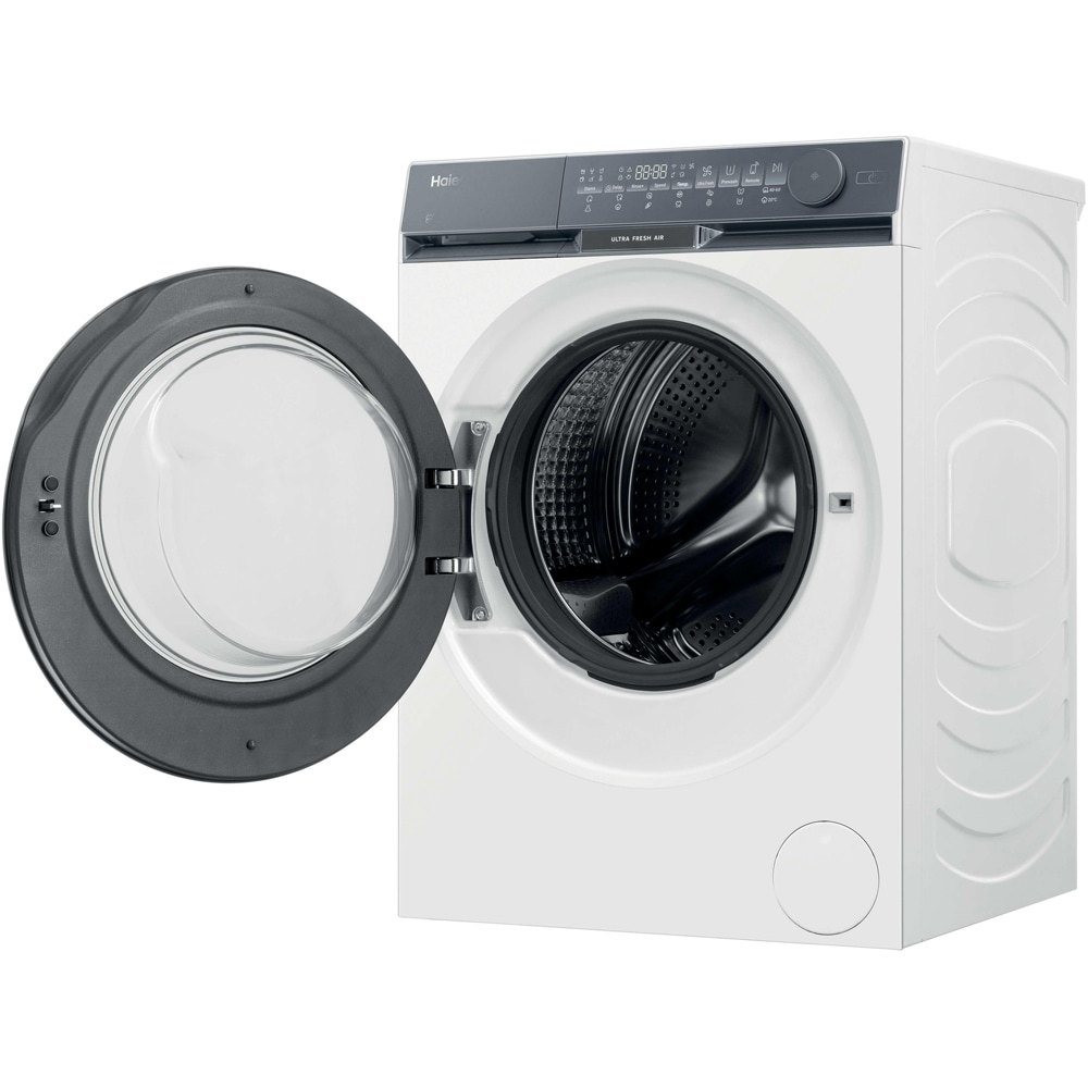Masina de spalat rufe frontala HAIER HW90-B14387TU1-S, Steam, Wi-Fi, 9 kg, 1400rpm, Clasa A, alb
