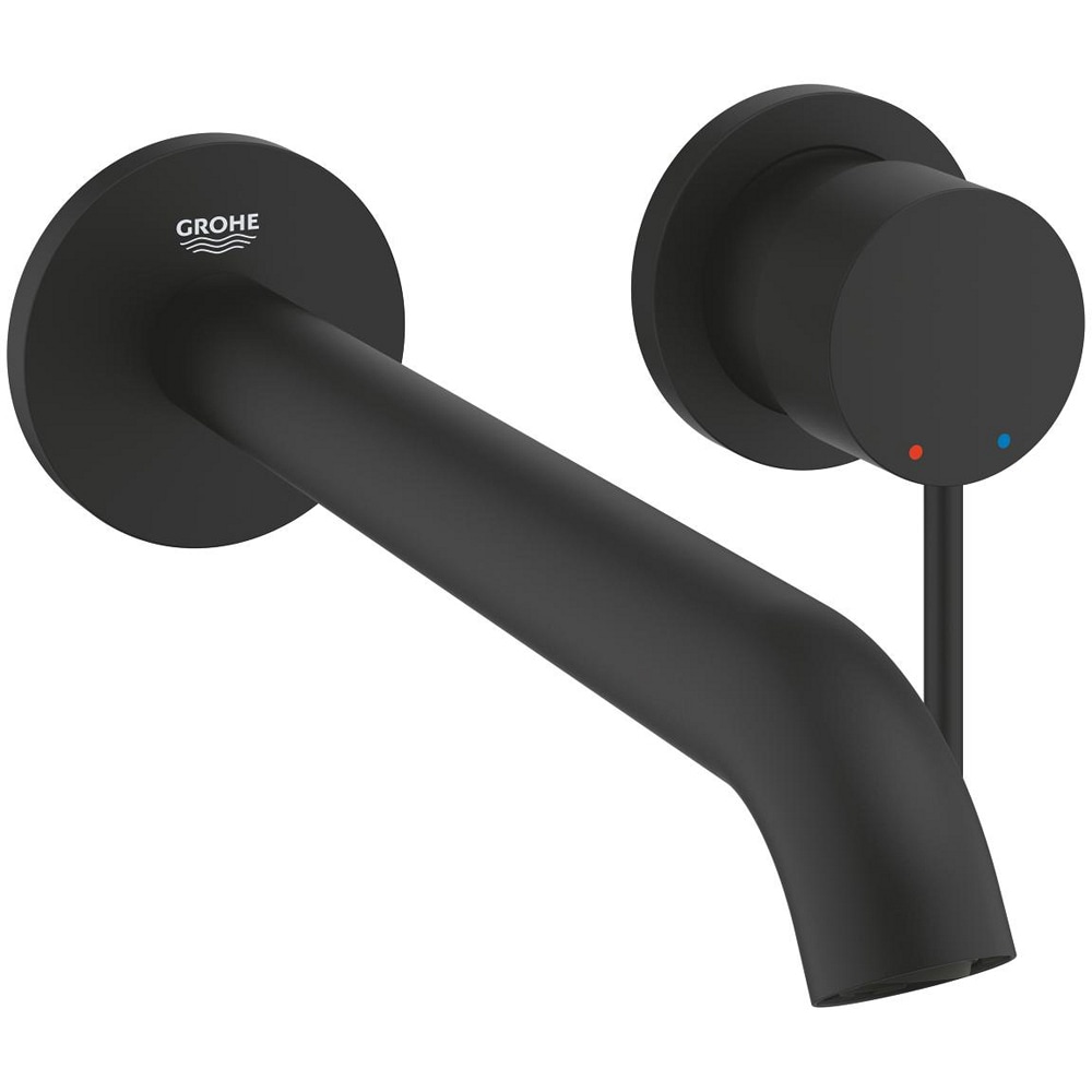 Baterie lavoar GROHE Essence 29193KF1, marimea L, alama, negru