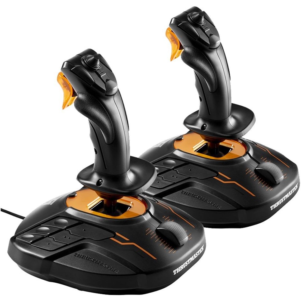 Joystick THRUSTMASTER Hotas T16000M Space SIM Duo Stick, negru