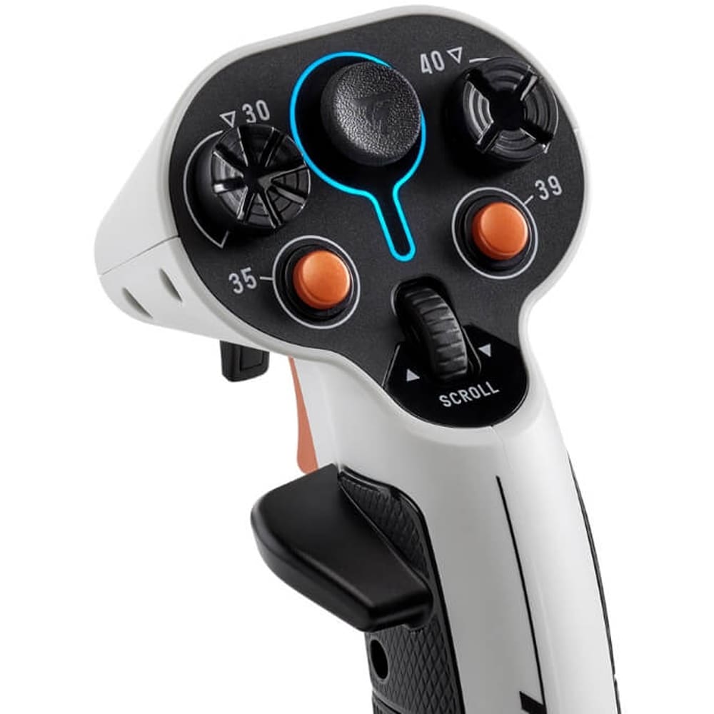Joystick THRUSTMASTER SOL-R 2 Hosas Space SIM Duo, PC, alb