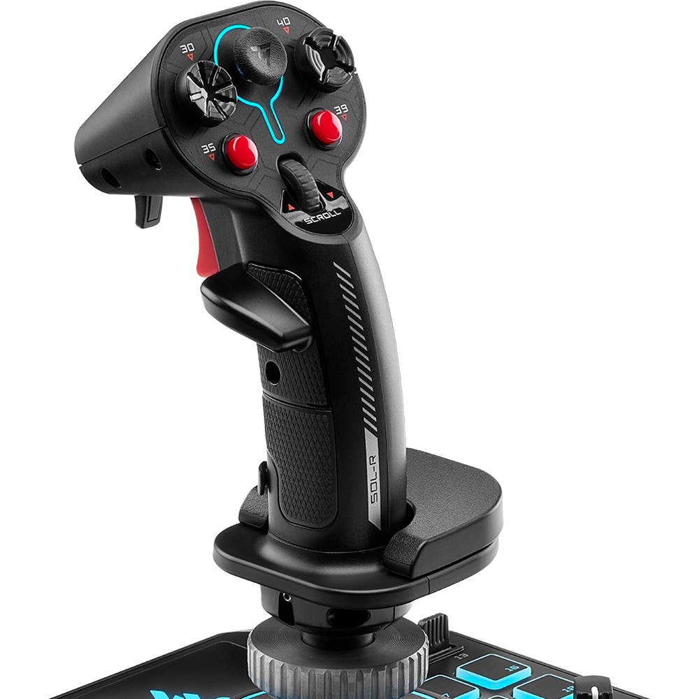 Joystick si acceleratie THRUSTMASTER Sol-R 4 HOTAS, negru