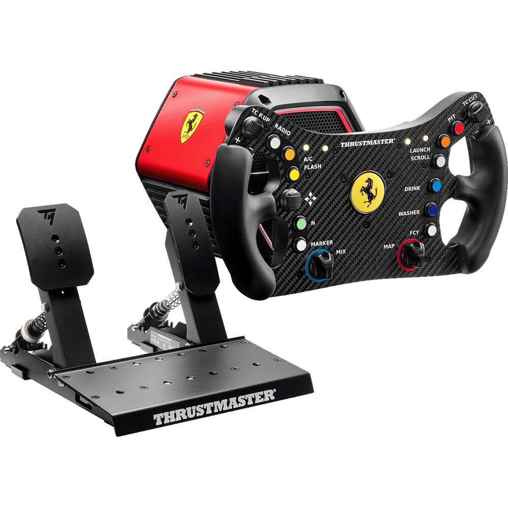 Volan Gaming THRUSTMASTER T818 Ferrari 488 GT3, PC, negru-rosu