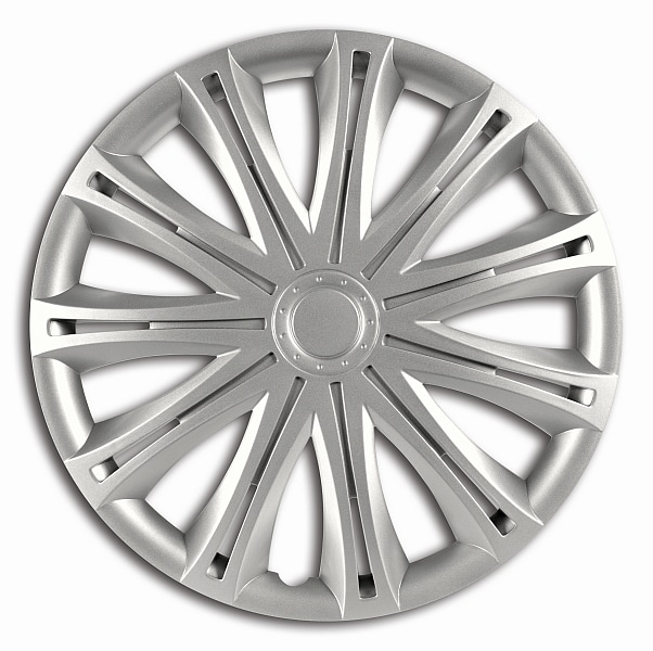 Set capace roata CARMAX Spark Silver, 15"