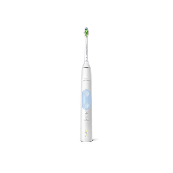 Periuta de dinti electrica PHILIPS Sonicare ProtectiveClean 5100 HX6859/34, 62.000 miscari/min, 3 programe, 2 capete, alb-albastru