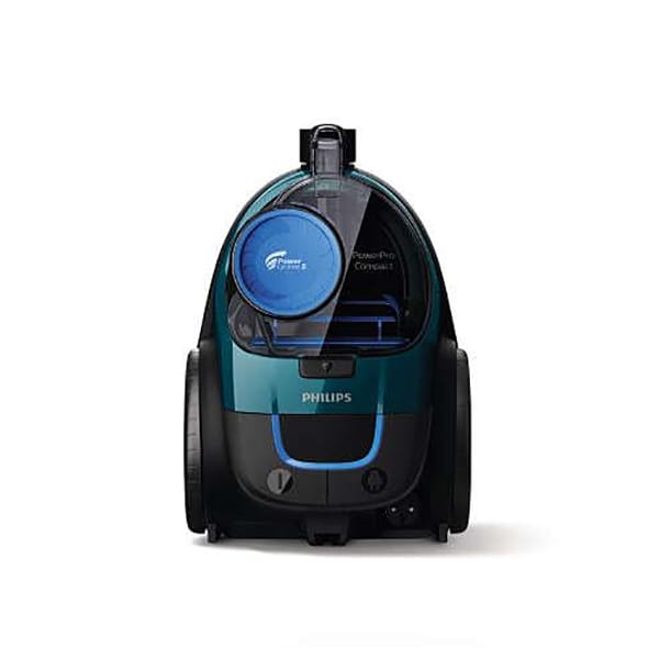 Aspirator fara sac PHILIPS PowerPro Compact FC9334/09, 1.5l, 900W, 76dB, verde-negru