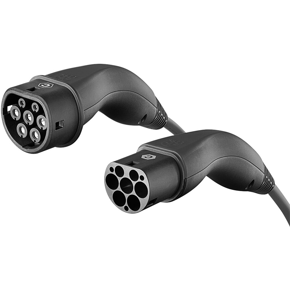 Cablu incarcare masini electrice LAPP, Type 2, 32A, 22 kW, 5m, negru