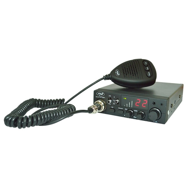 Kit Statie radio CB PNI ESCORT HP 8001 ASQ + Antena CB PNI ML70