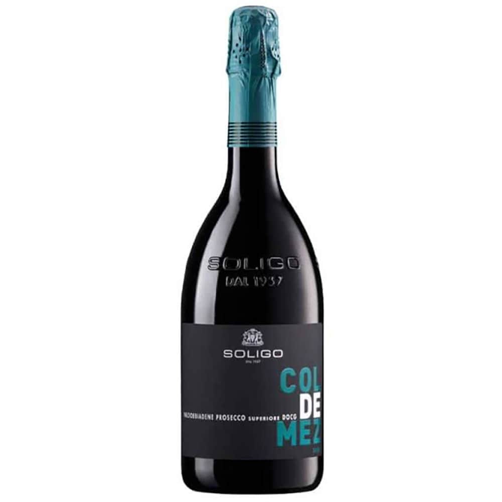 Vin spumant alb brut Soligo Prosecco Col de Mez DOCG, 0.75L