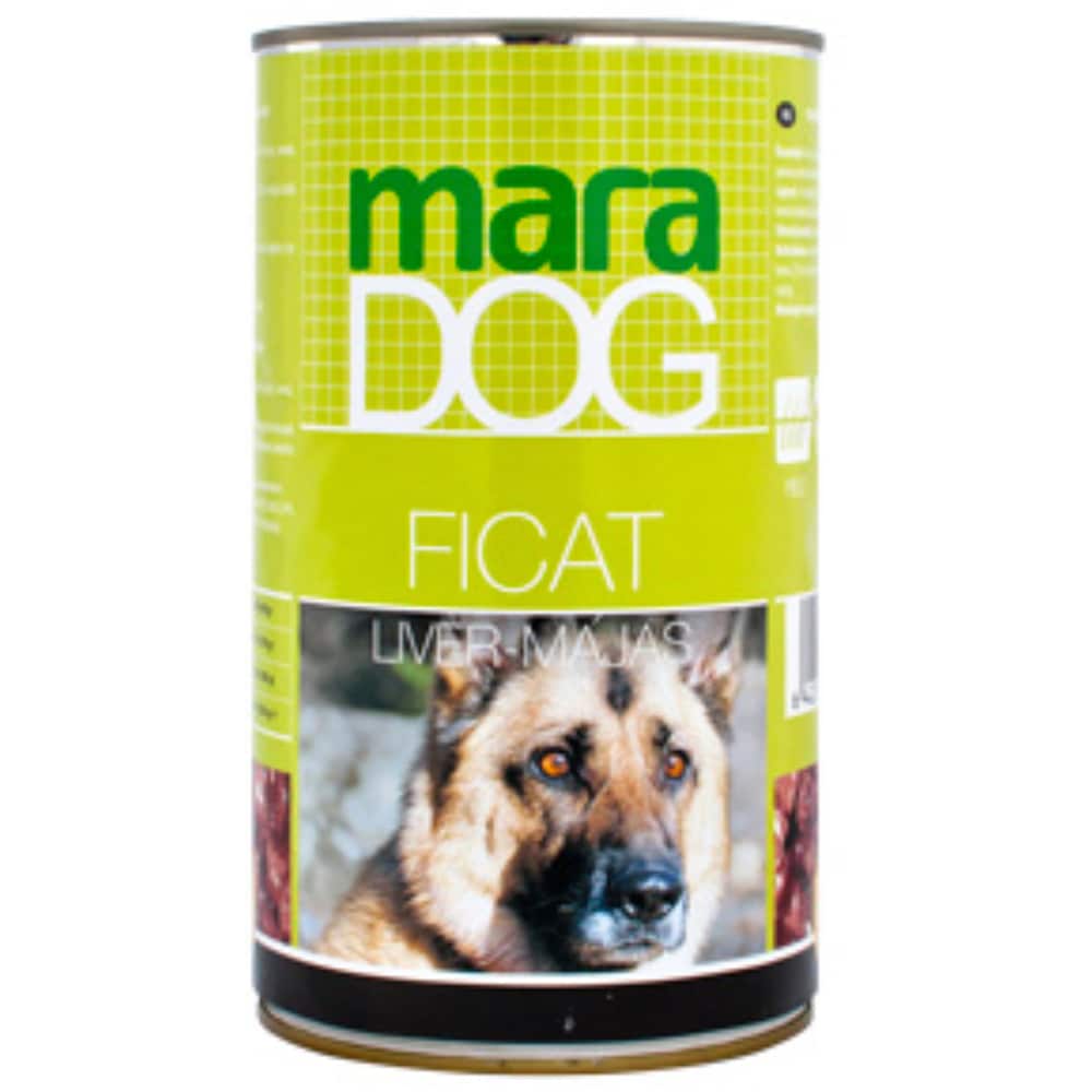 Hrana umeda pentru caini MARAVET, Adult, Ficat, 1.25 kg