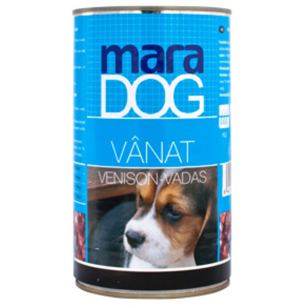 Hrana umeda pentru caini MARAVET, Adult, Vanat, 1.25 kg