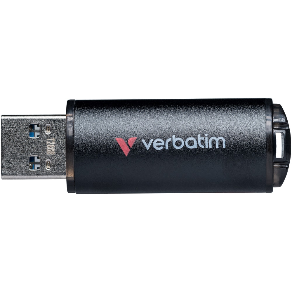 Memorie USB VERBATIM V200 Metal, 128GB, USB 3.2, negru