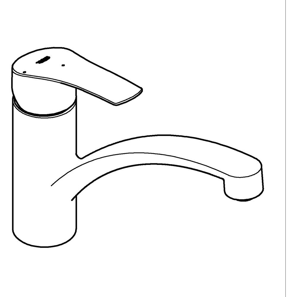 Baterie bucatarie GROHE Eurosmart 30260003, alama, crom