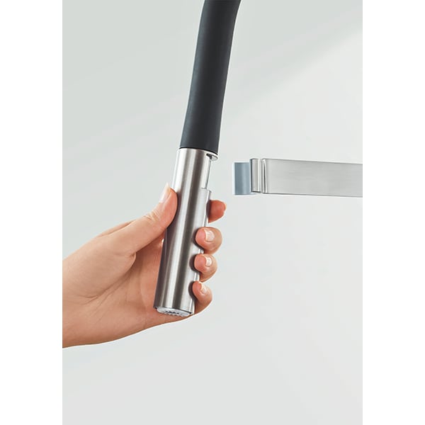 Baterie bucatarie GROHE Essence 30294DC0, Tip C, metal, gri mat