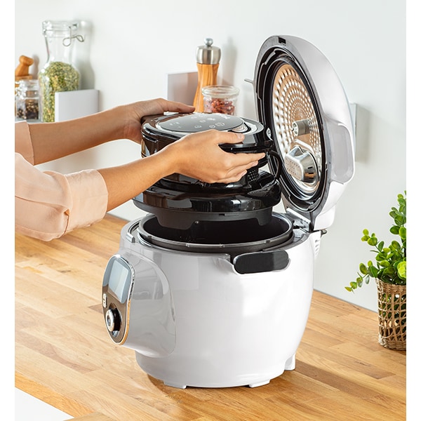 Accesoriu pentru prajit TEFAL Extra Crisp EY150830, argintiu-negru