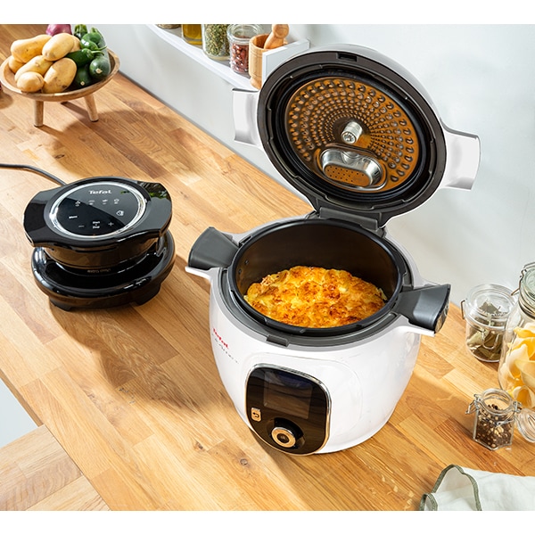 Accesoriu pentru prajit TEFAL Extra Crisp EY150830, argintiu-negru
