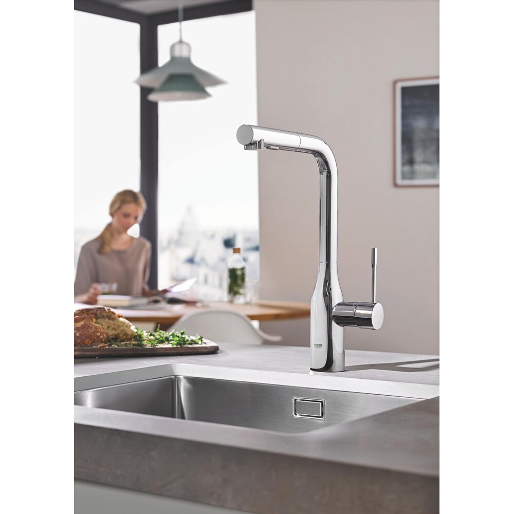 Baterie bucatarie GROHE Essence 30504000, alama, crom