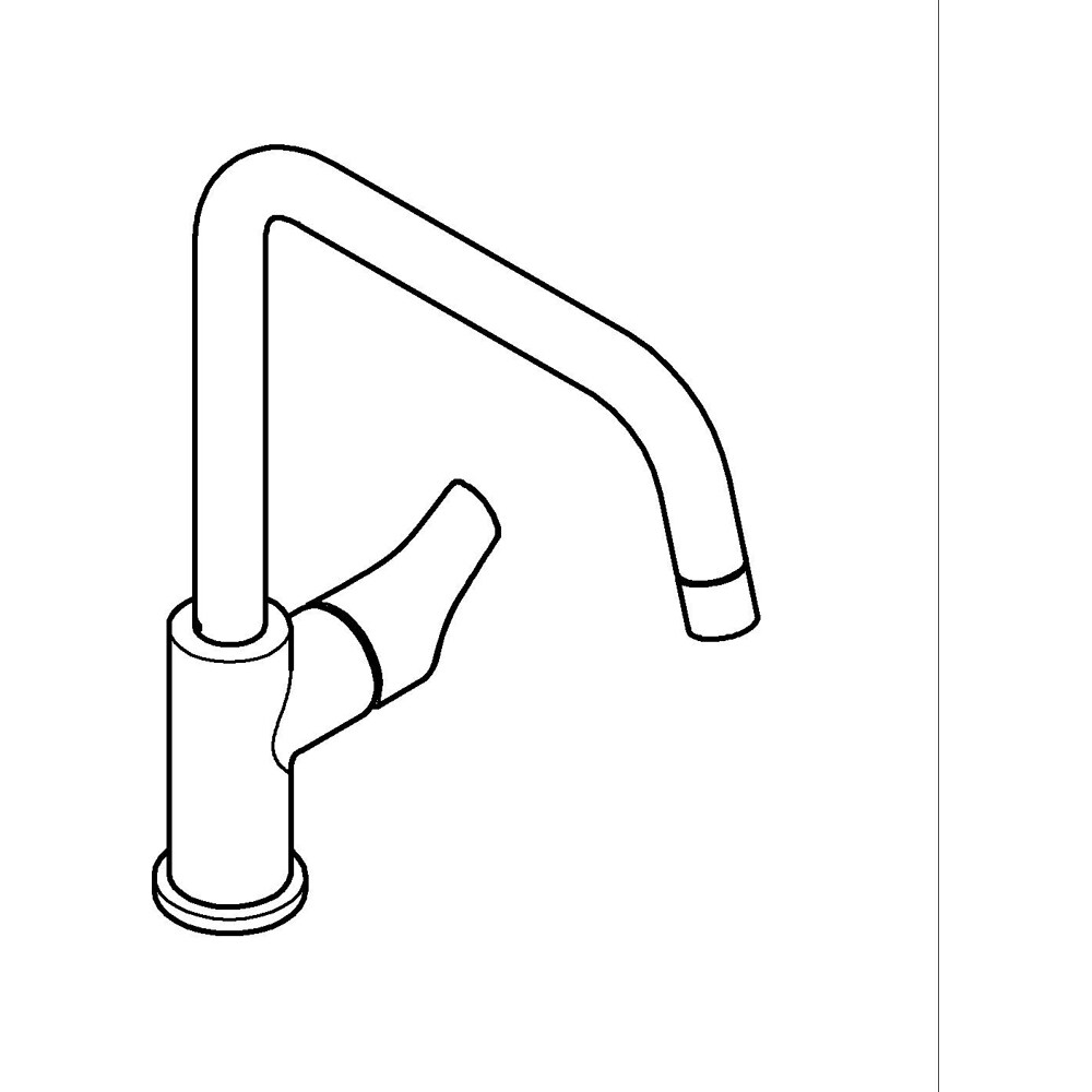 Baterie bucatarie GROHE Eurosmart 30618000, alama, crom