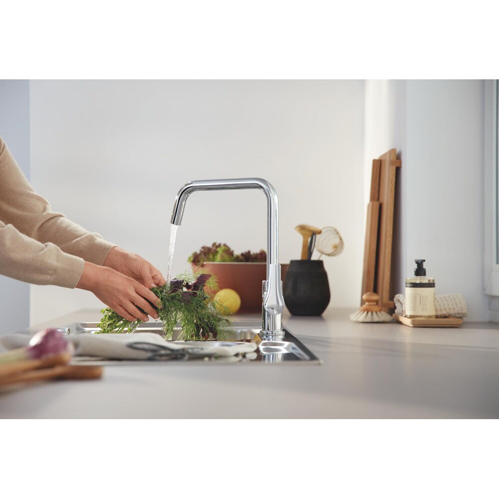 Baterie bucatarie GROHE Eurosmart 30618000, alama, crom