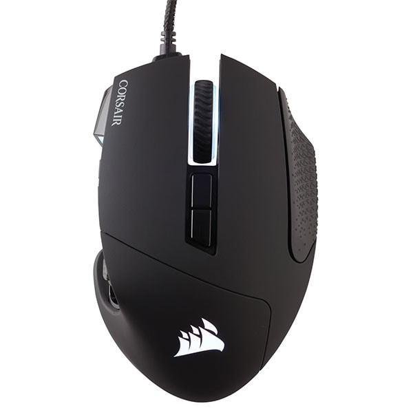 Mouse gaming CORSAIR Scimitar RGB - MMO, 12000 dpi, negru