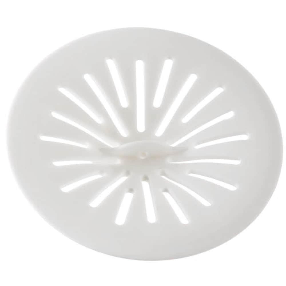 Filtru universal pentru par WIRQUIN Catchy 30724769, silicon, D 110mm, alb