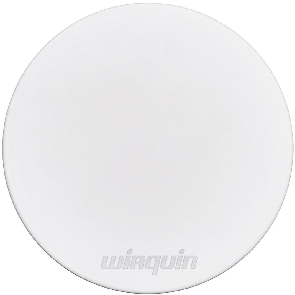 Sifon extra plat WIRQUIN Nano 6.7 30724957, cu ventil, D 32mm, alb