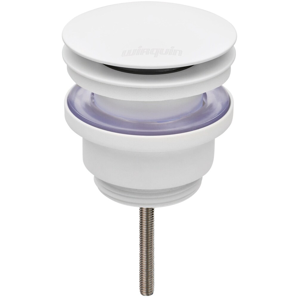Ventil quick-clack WIRQUIN 30724962, alb