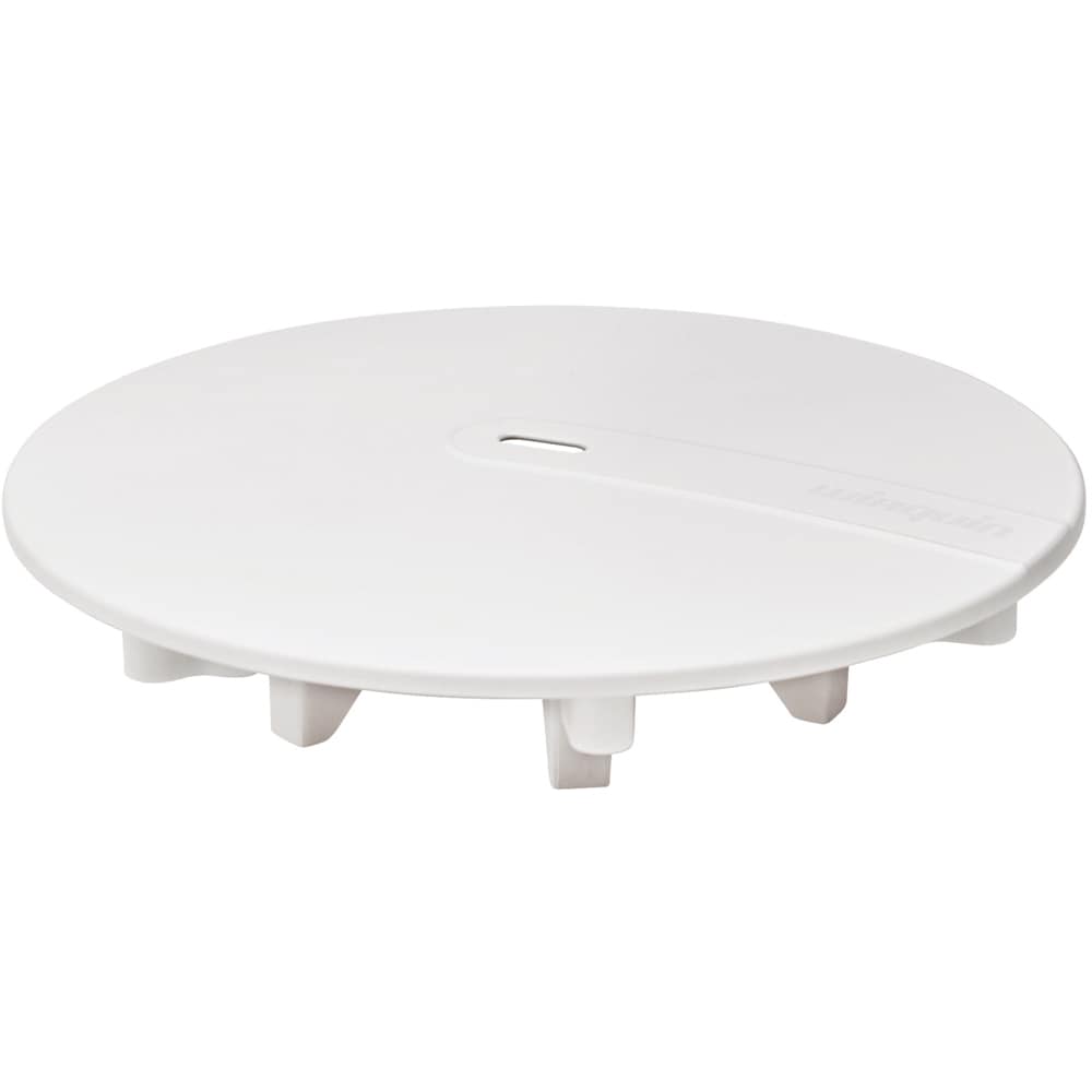Capac pentru sifon WIRQUIN Slim+ 30724974, ABS, D 118mm, alb mat