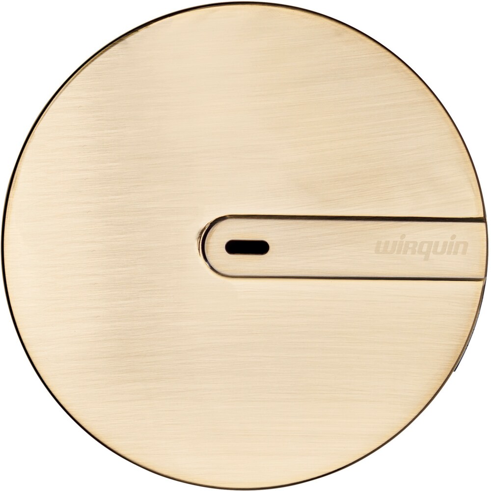 Capac pentru sifon WIRQUIN Slim+ 30724975, ABS, D 118mm, auriu