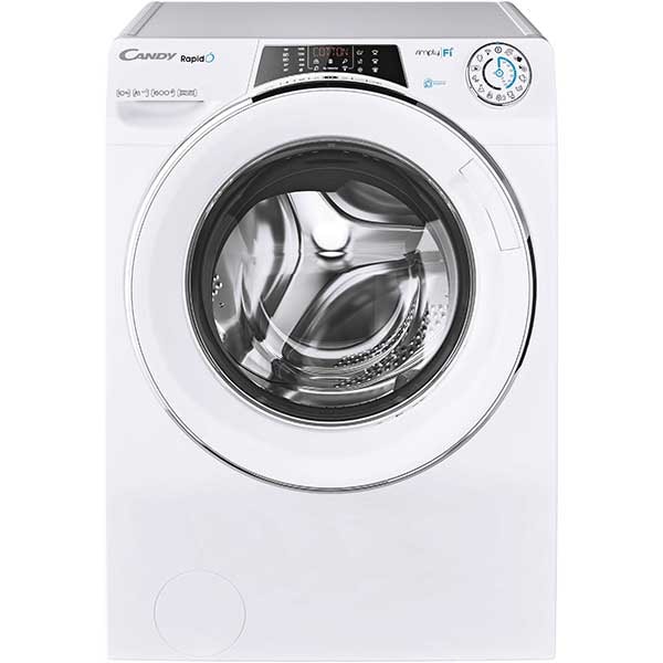 Masina de spalat rufe frontala CANDY Rapido RO16106DWHC7\1-S, Wi-Fi, 10kg, 1600rpm, Clasa A+++, alb