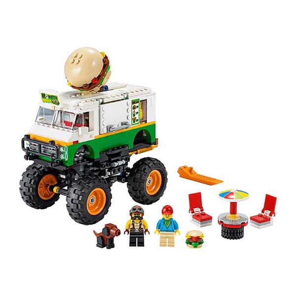LEGO Creator: Camion gigant cu burger 31104, 8 ani+, 499 piese