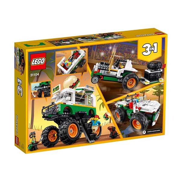 LEGO Creator: Camion gigant cu burger 31104, 8 ani+, 499 piese