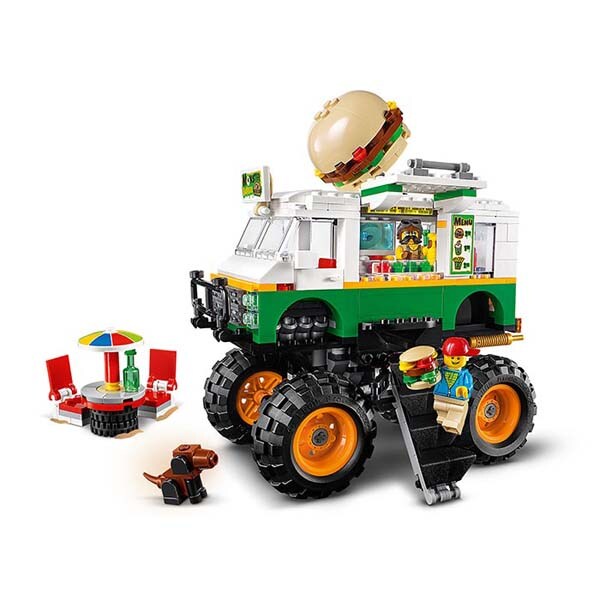 LEGO Creator: Camion gigant cu burger 31104, 8 ani+, 499 piese