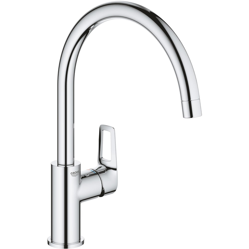 Baterie bucatarie GROHE BauLoop 31232001, alama, crom