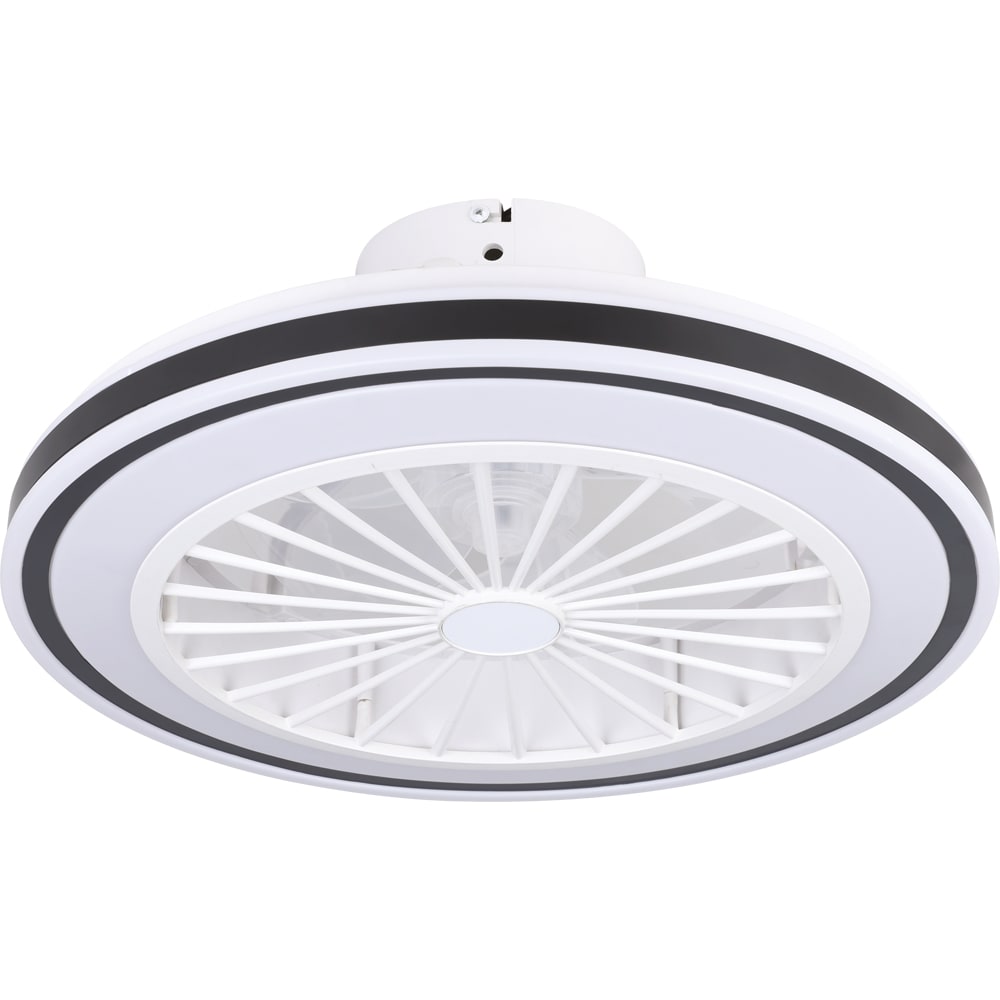Plafoniera LED cu ventilator EGLO Bilinga, 3 x 8.5W, 3300 lm, IP20, alb-negru