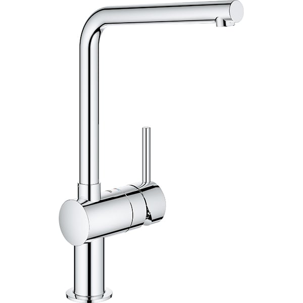 Baterie bucatarie GROHE Minta 31375000, metal, argintiu