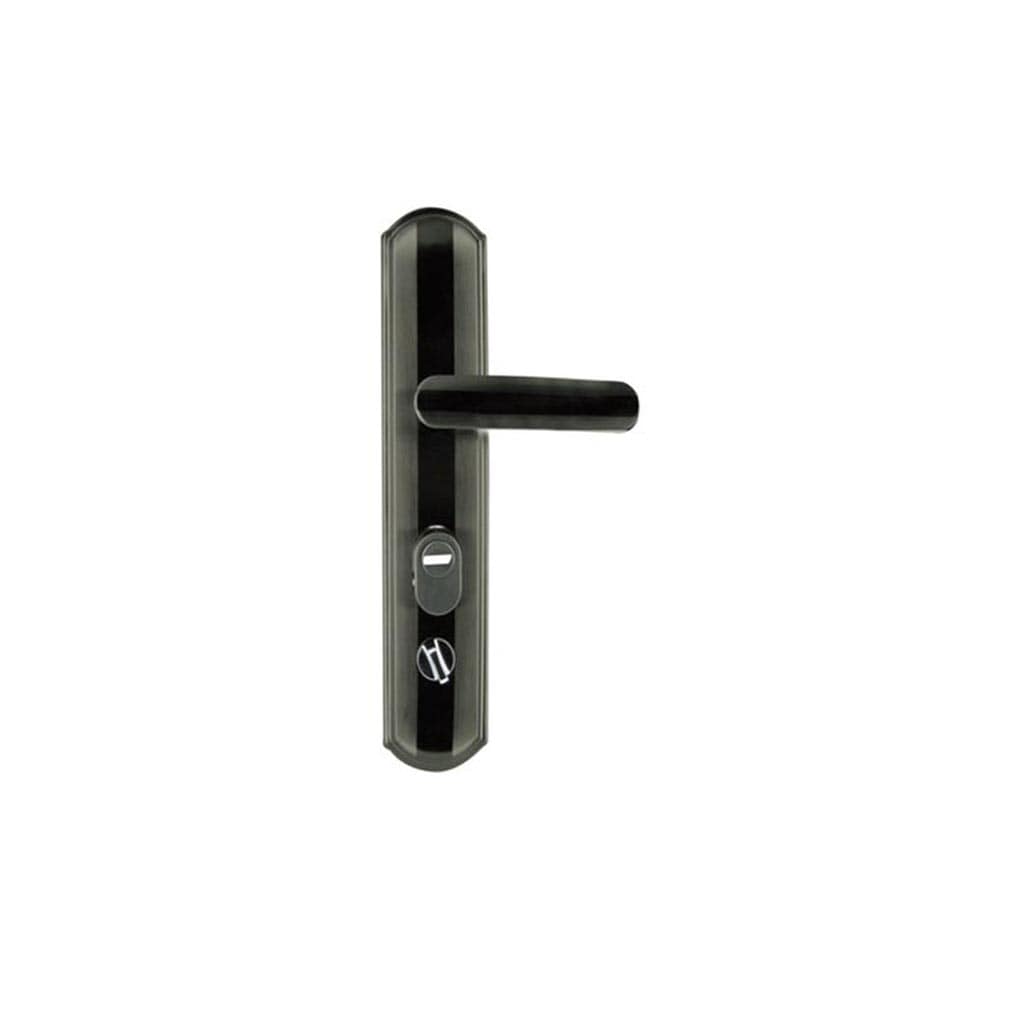 Set manere rotunde pentru usa metalica, stanga, THIRARD