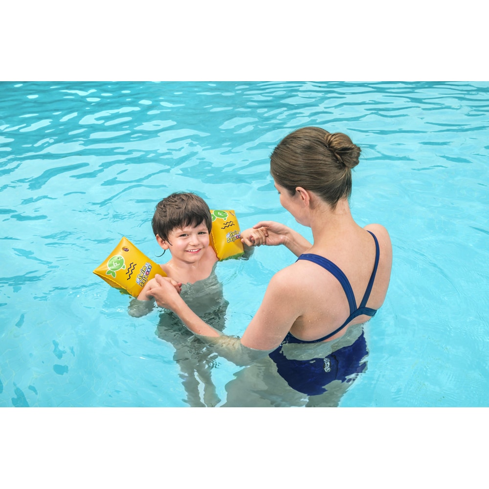 Aripioare de inot gonflabile BESTWAY, 25x15 cm, 3-6 ani, 19-30 kg, galben