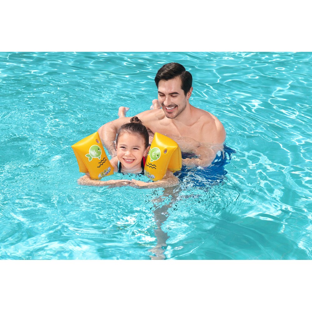 Aripioare de inot gonflabile BESTWAY, 30x15 cm, 5-12 ani, 24-60 kg, galben