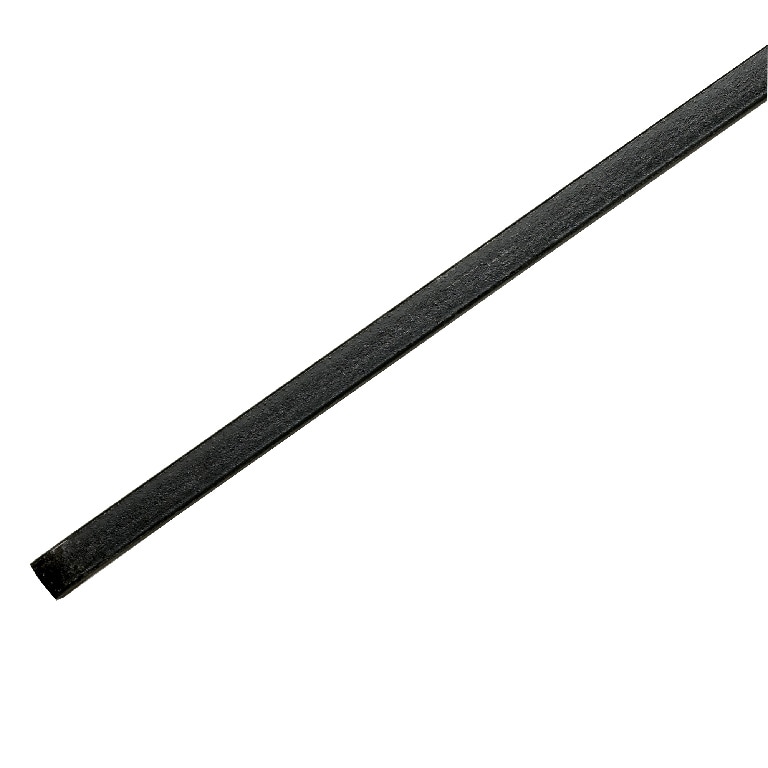 Bara patrata laminata la cald, otel, 12 x 12mm, 1m