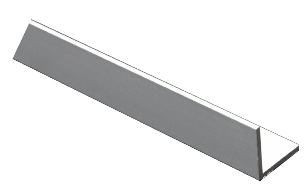 Cornier aluminiu eloxat, incolor, 30 mm x 30 mm, 1 m