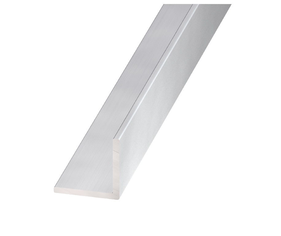 Cornier aluminiu eloxat, incolor, 30 mm x 30 mm, 1 m