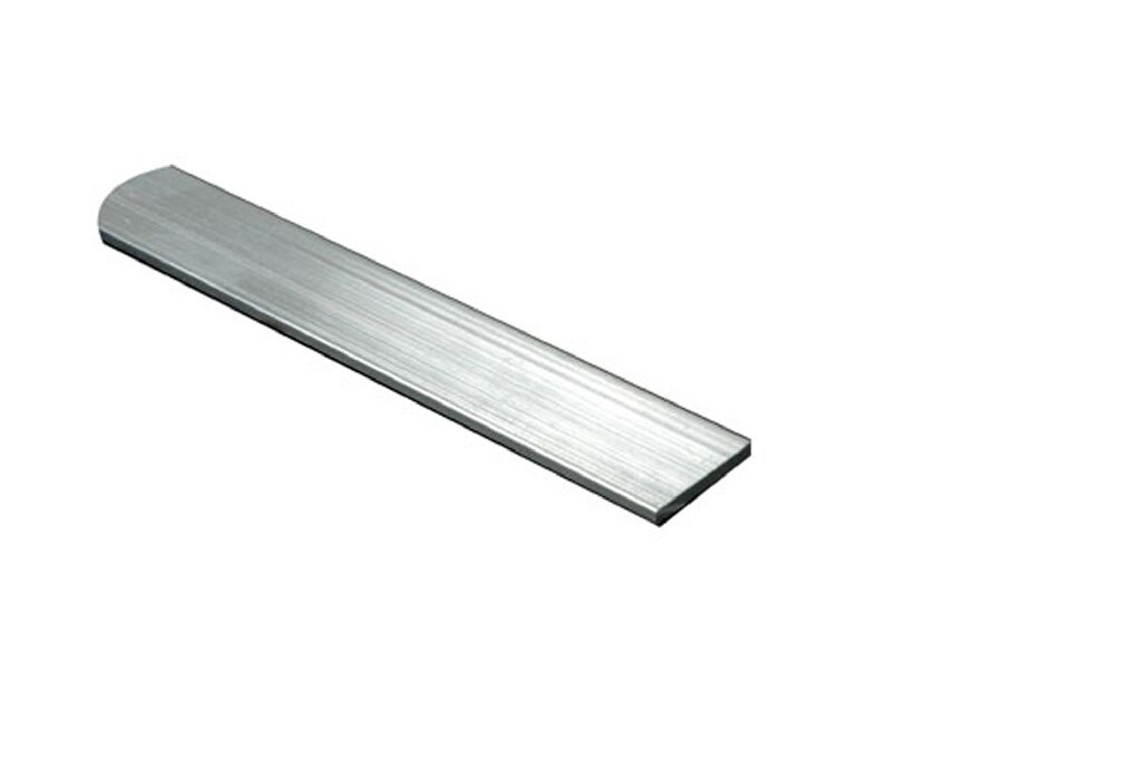 Bara plata aluminu brut, 20 x 2mm, 1m