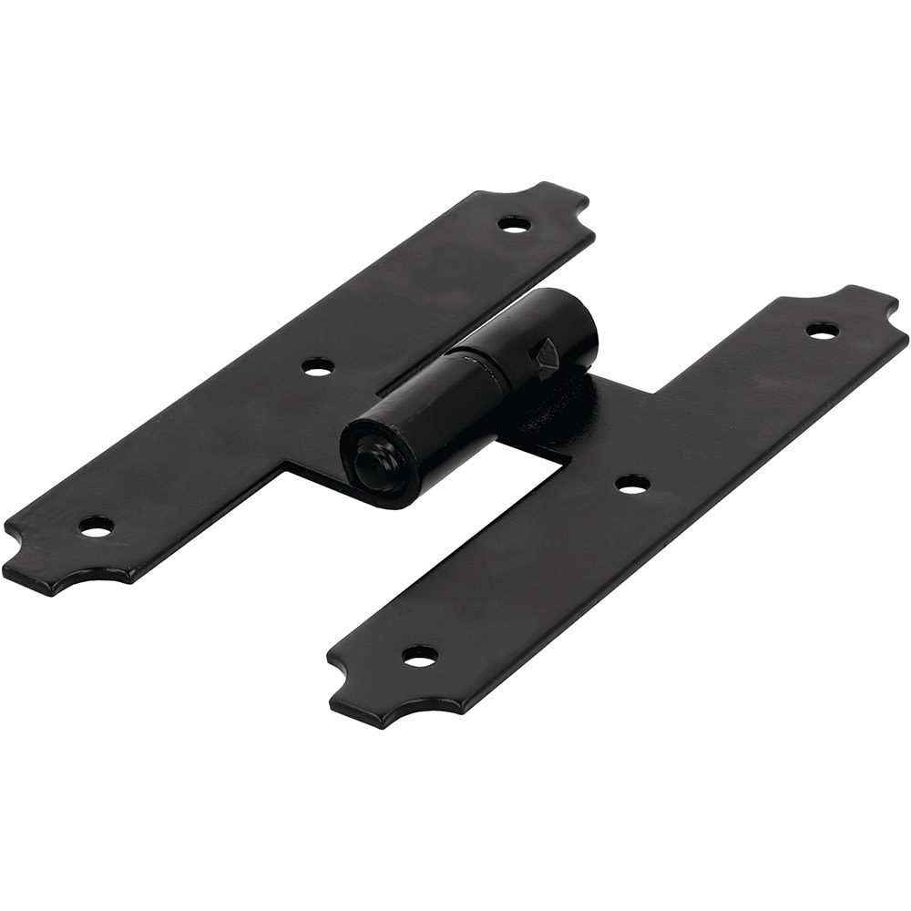 Balama semi ingropata SUKI, otel, 180 x 30 x 13 x 2.8mm, dreapta, negru