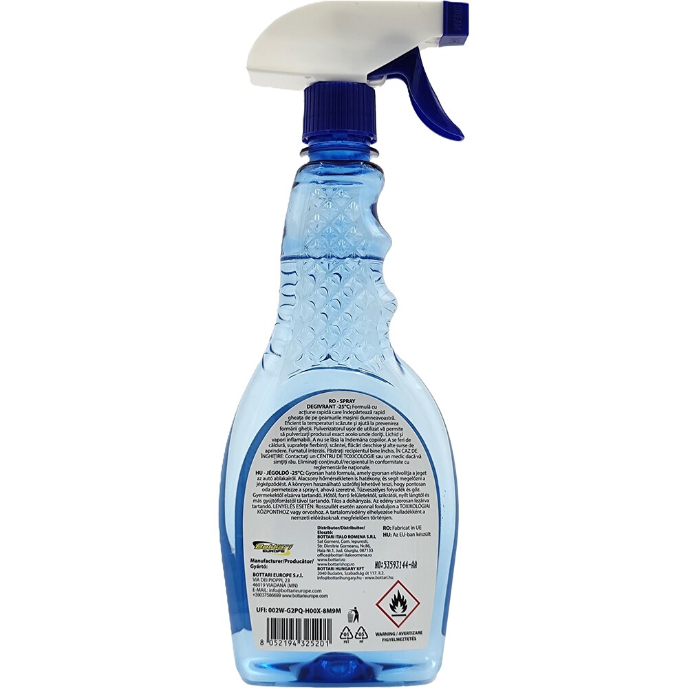Solutie dezghetare BOTTARI 32520, -25C, 500ml