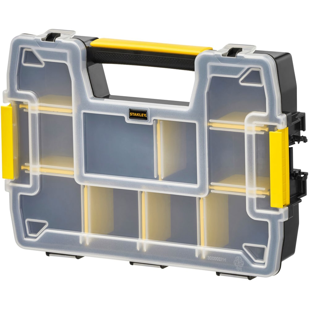 Cutie organizator Mini STANLEY, 22x29.7x7.2 cm, negru