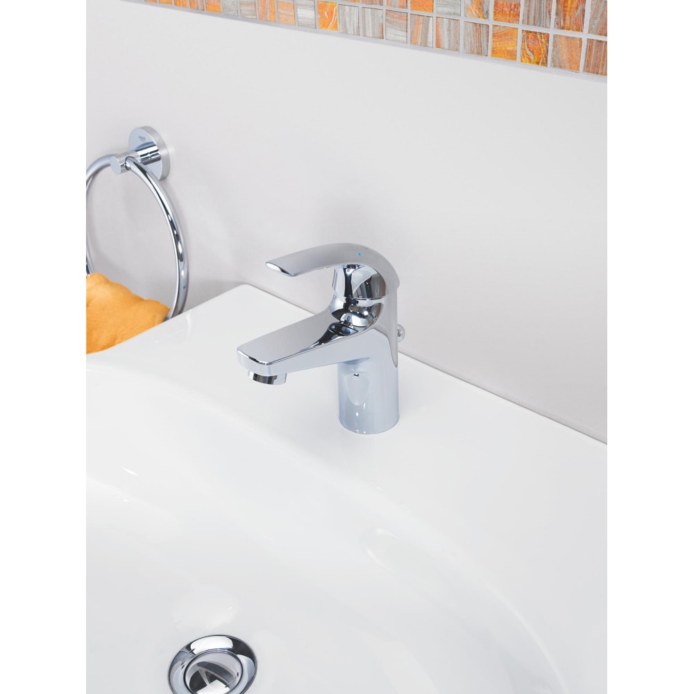 Baterie lavoar GROHE Baucurve 32805000, alama, crom
