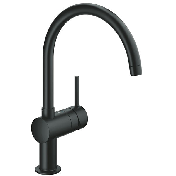 Baterie bucatarie GROHE Minta 32917KS0, metal, negru