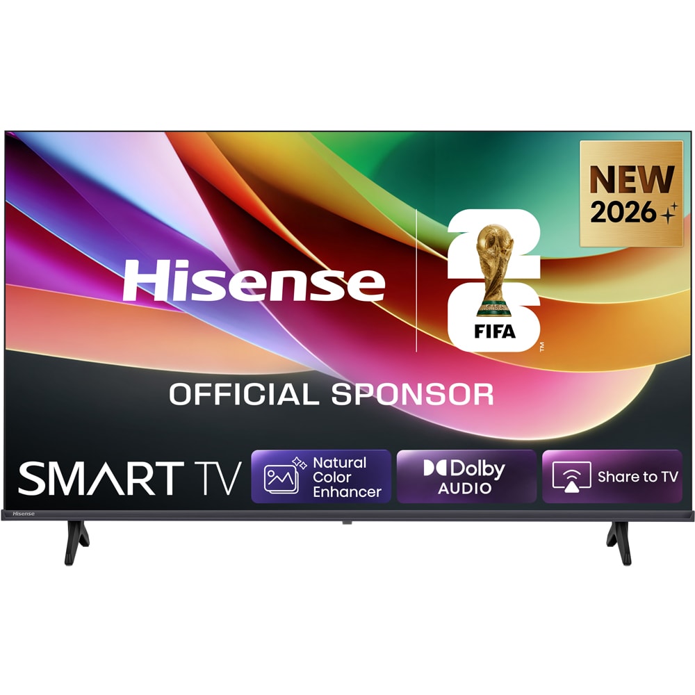 Televizor LED Smart HISENSE 32A4S, HD 4K, HDR, 80cm