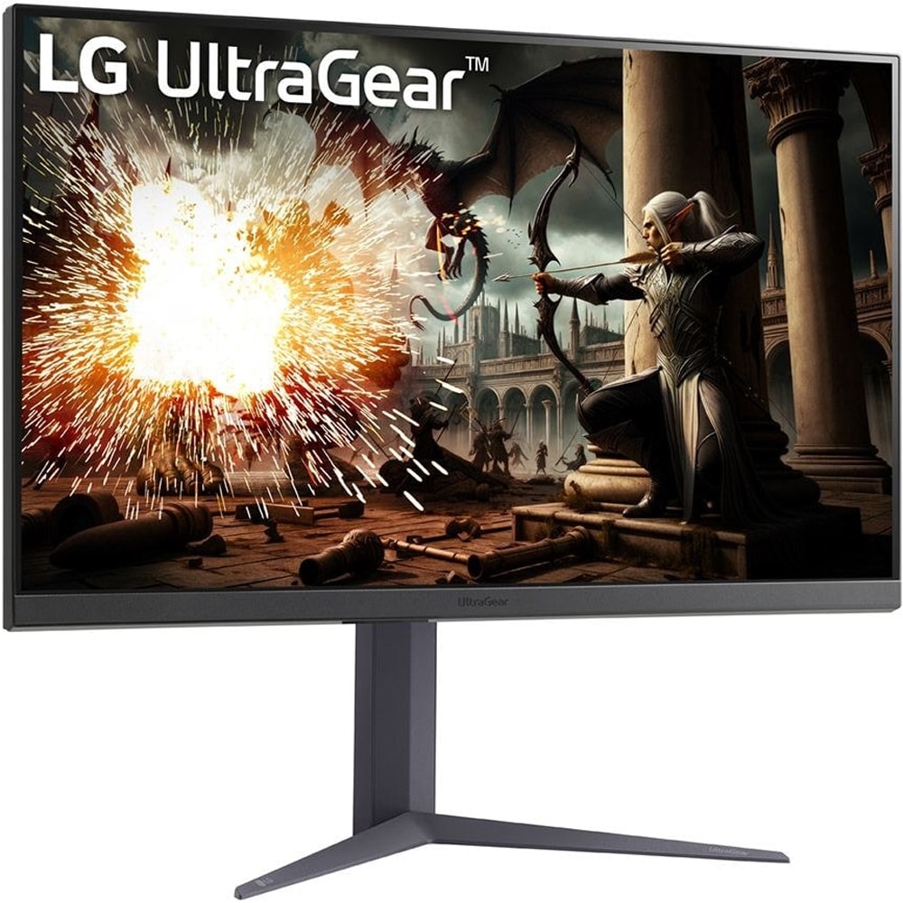 Monitor Gaming LED IPS LG UltraGear 32GS75Q-B, 31.5", QHD, 180Hz, AMD FreeSync, NVIDIA G-SYNC Compatibil, negru