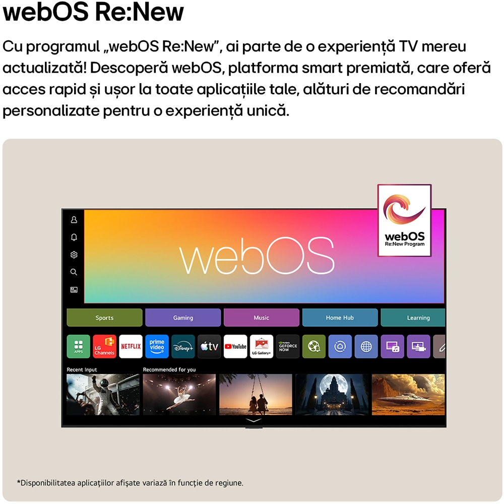 Televizor LED Smart LG 32LB650B3LA, Full HD, HDR, 80 cm